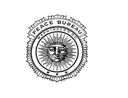 PEACE BUREAU WASHINGTON D.C. logo