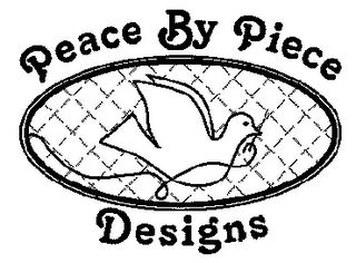 PEACE BY PIECE DESIGNS logo