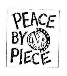 PEACE BY PIECE WORLD DENIM logo