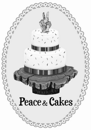 PEACE & CAKES logo