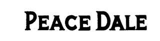 PEACE DALE logo