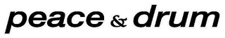 PEACE & DRUM logo
