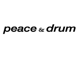 PEACE & DRUM logo