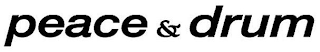 PEACE & DRUM logo