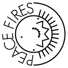 PEACE FIRES logo