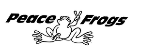 PEACE FROGS logo