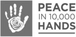 PEACE IN 10,000 HANDS logo