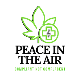 PEACE IN THE AIR COMPLIANT NOT COMPLACENT logo
