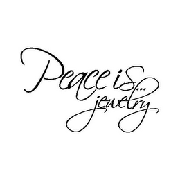 PEACE IS... JEWELRY logo