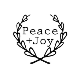 PEACE + JOY logo