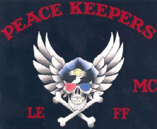 PEACE KEEPERS MC LE FF logo