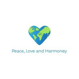 PEACE, LOVE AND HARMONEY logo