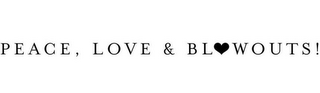 PEACE, LOVE & BLOWOUTS logo