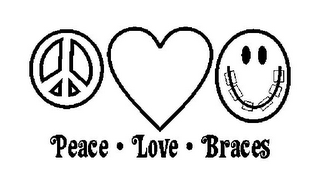 PEACE · LOVE · BRACES logo