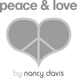 PEACE & LOVE BY NANCY DAVIS logo