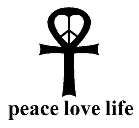 PEACE LOVE LIFE logo
