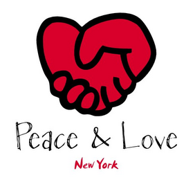 PEACE & LOVE NEW YORK logo
