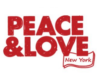 PEACE & LOVE NEW YORK logo