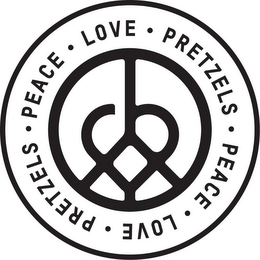 PEACE · LOVE · PRETZELS logo
