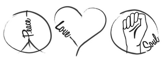 PEACE LOVE SOUL logo