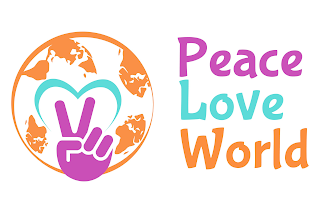 PEACE LOVE WORLD logo