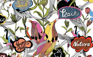 PEACE NATURE HAPPY & FREE THE SAK logo