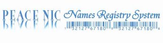 PEACE NIC NAMES REGISTRY SYSTEM logo