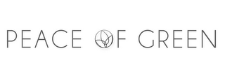 PEACE OF GREEN logo