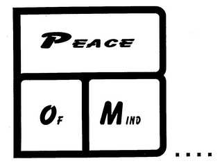 PEACE OF MIND logo