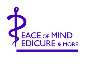 PEACE OF MIND PEDICURE & MORE logo