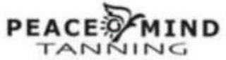 PEACE OF MIND TANNING logo