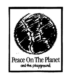 PEACE ON THE PLANET AND THE PLAYGROUND logo