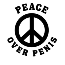 PEACE OVER PENIS
