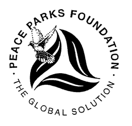 PEACE PARKS FOUNDATION THE GLOBAL SOLUTION logo
