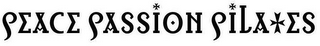 PEACE PASSION PILATES logo