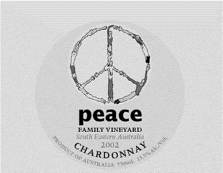 PEACE, PEACE FAMILY VINEYARDS logo