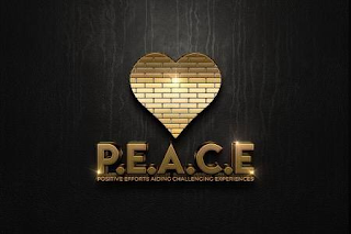 P.E.A.C.E POSITIVE EFFORTS AIDING CHALLENGING EXPERIENCES logo