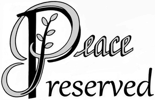 PEACE PRESERVED logo