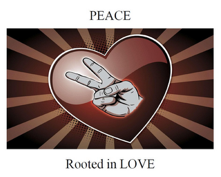 PEACE ROOTED IN LOVE logo