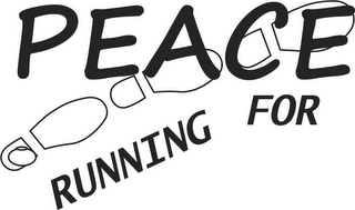 PEACE RUNNING FOR logo