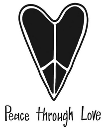 PEACE THROUGH LOVE logo