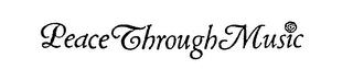 PEACE THROUGH MUSIC logo