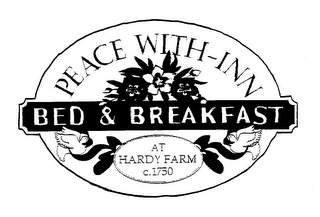 PEACE WITH-INN BED & BREAKFAST AT HARDY FARM C.1750 logo