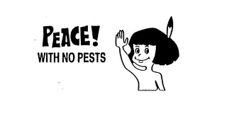 PEACE! WITH NO PESTS logo
