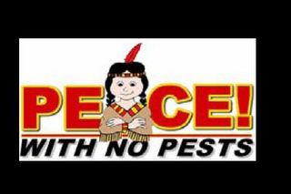PEACE! WITH NO PESTS logo