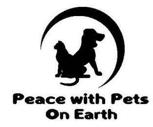 PEACE WITH PETS ON EARTH logo