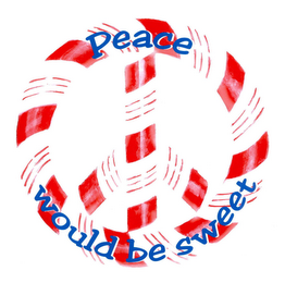 PEACE WOULD BE SWEET logo