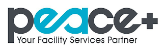 PEACE+ YOUR FACILITY SERVICES PARTNER logo