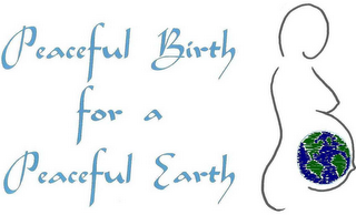 PEACEFUL BIRTH FOR A PEACEFUL EARTH logo