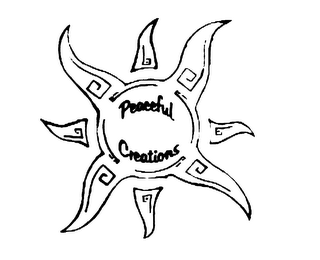 PEACEFUL CREATIONS logo